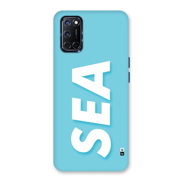 Aqua Sea Back Case for Oppo A52