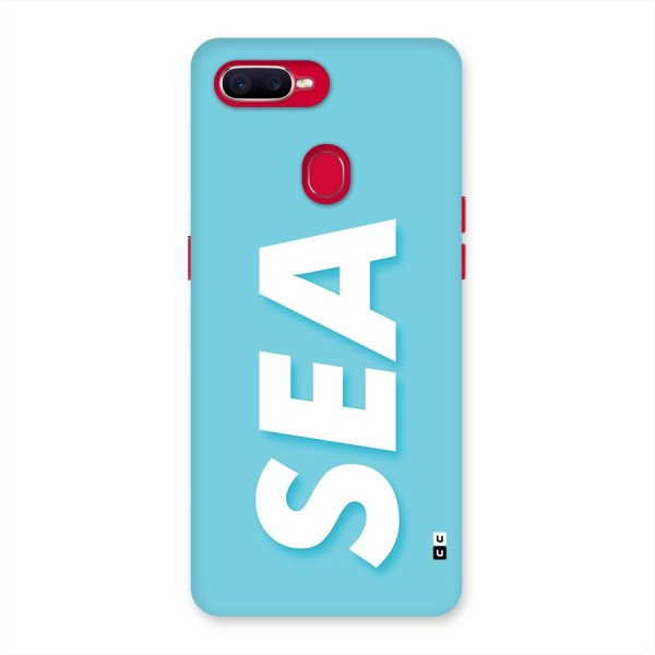 Aqua Sea Back Case for Oppo F9 Pro