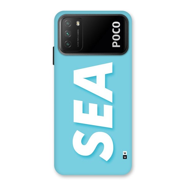 Aqua Sea Back Case for Poco M3