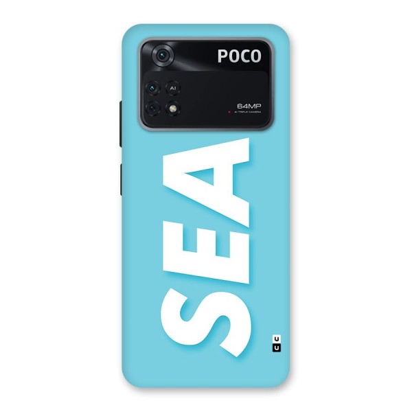 Aqua Sea Back Case for Poco M4 Pro 4G