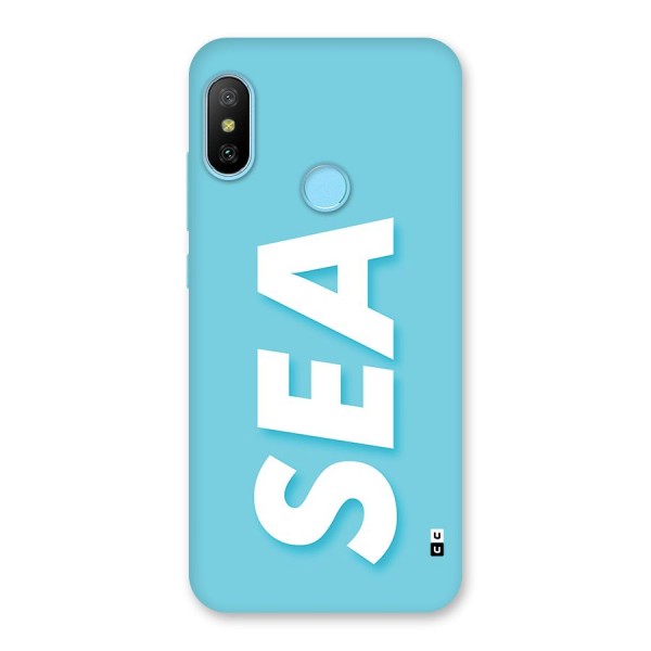 Aqua Sea Back Case for Redmi 6 Pro