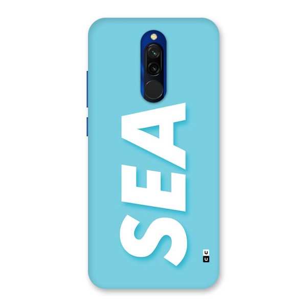 Aqua Sea Back Case for Redmi 8