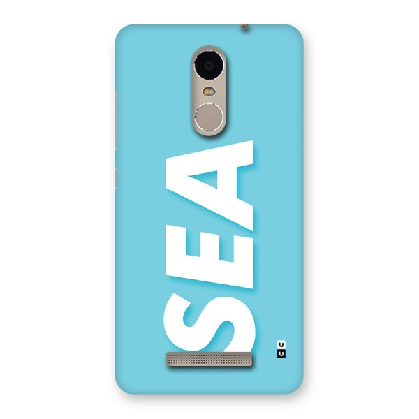 Aqua Sea Back Case for Redmi Note 3