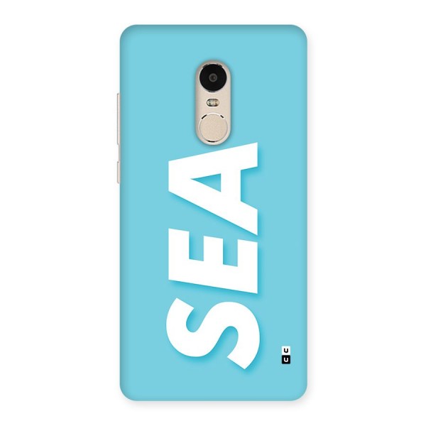 Aqua Sea Back Case for Redmi Note 4