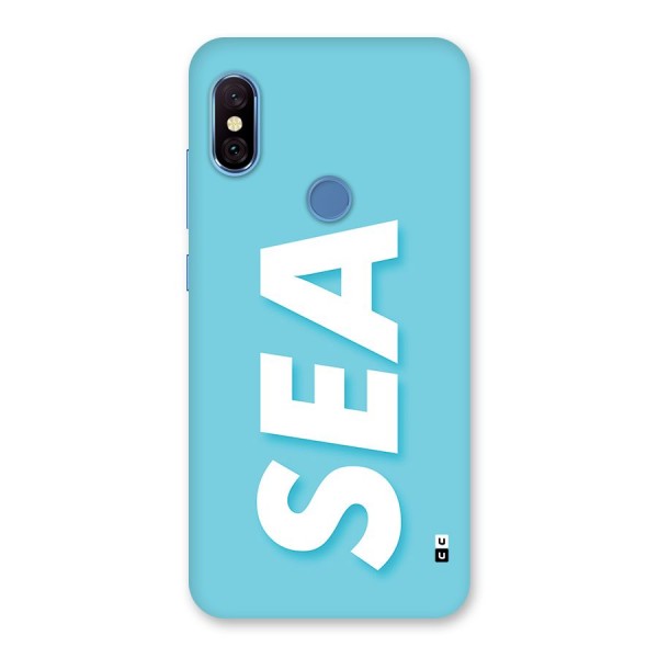 Aqua Sea Back Case for Redmi Note 6 Pro