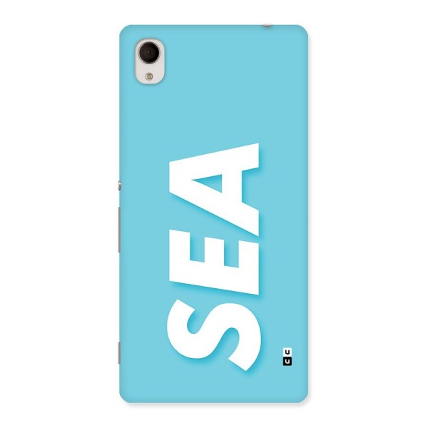 Aqua Sea Back Case for Xperia M4 Aqua