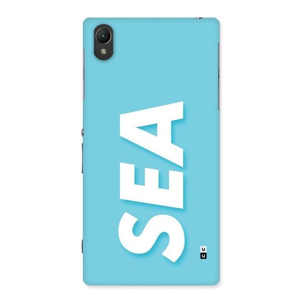 Aqua Sea Back Case for Xperia Z1