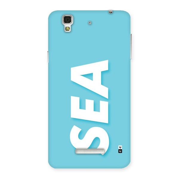 Aqua Sea Back Case for YU Yureka Plus