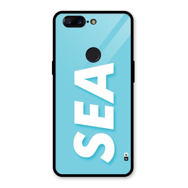 Aqua Sea Glass Back Case for OnePlus 5T