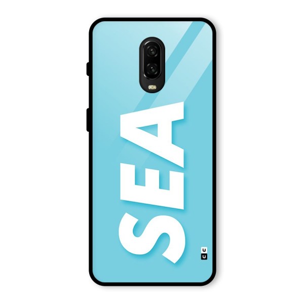 Aqua Sea Glass Back Case for OnePlus 6T