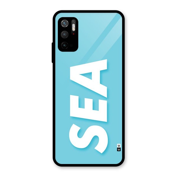 Aqua Sea Glass Back Case for Poco M3 Pro 5G