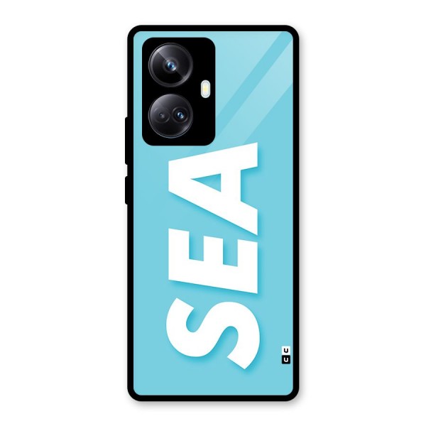 Aqua Sea Glass Back Case for Realme 10 Pro Plus