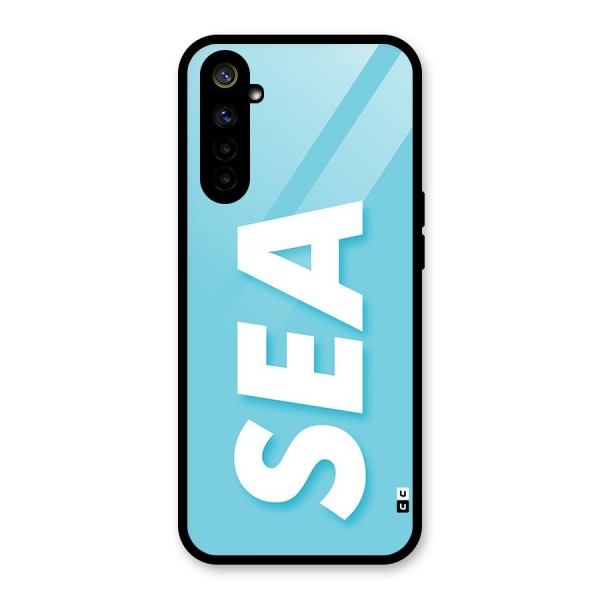 Aqua Sea Glass Back Case for Realme 6