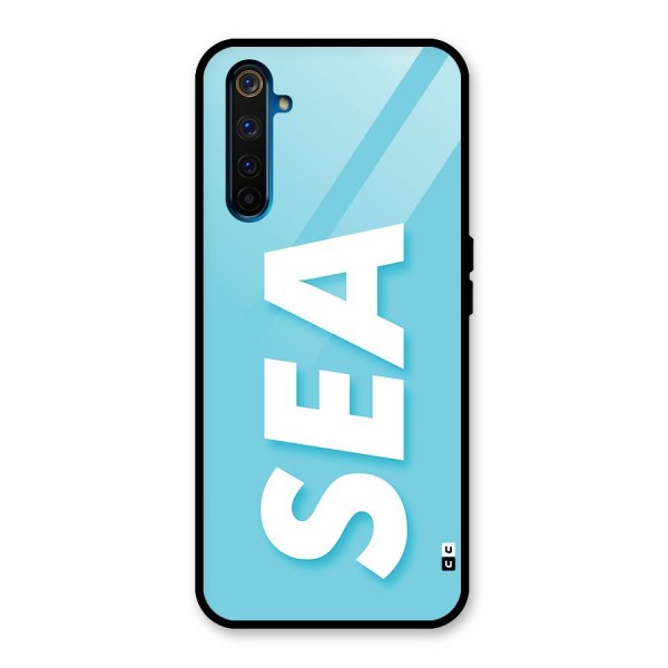 Aqua Sea Glass Back Case for Realme 6 Pro