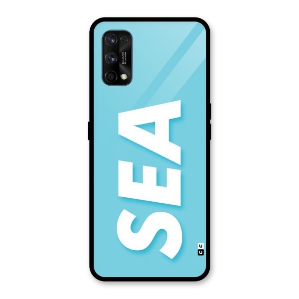 Aqua Sea Glass Back Case for Realme 7 Pro