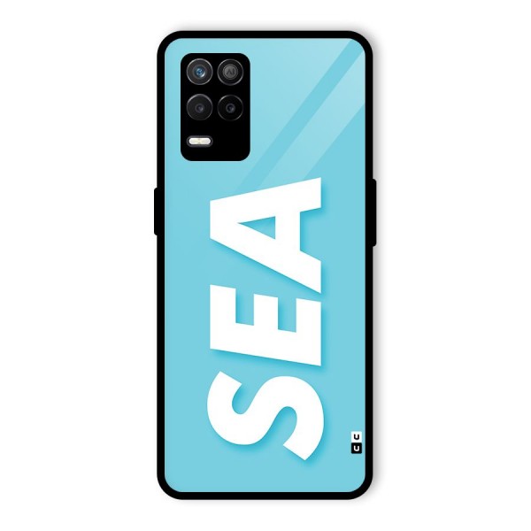 Aqua Sea Glass Back Case for Realme 8s 5G