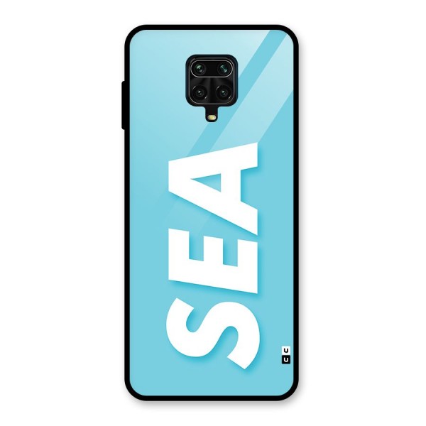 Aqua Sea Glass Back Case for Redmi Note 9 Pro