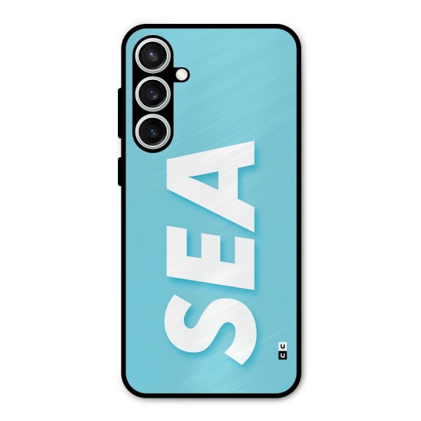 Aqua Sea Metal Back Case for Galaxy S23 FE