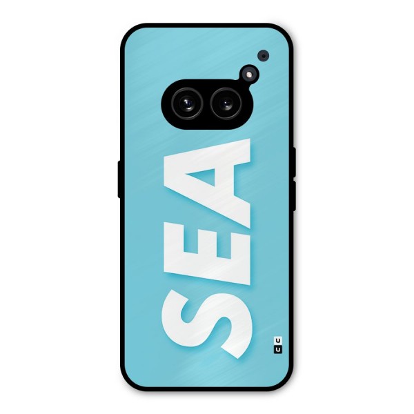 Aqua Sea Metal Back Case for Nothing Phone 2a