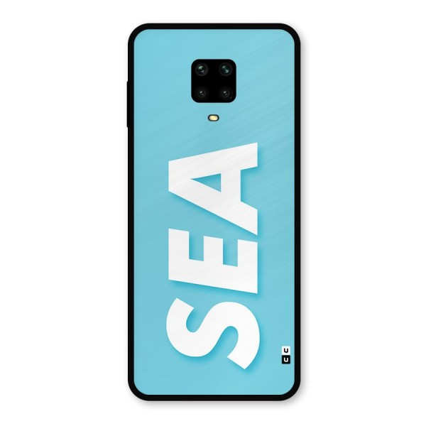 Aqua Sea Metal Back Case for Poco M2