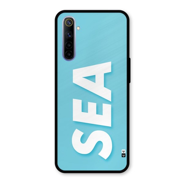 Aqua Sea Metal Back Case for Realme 6