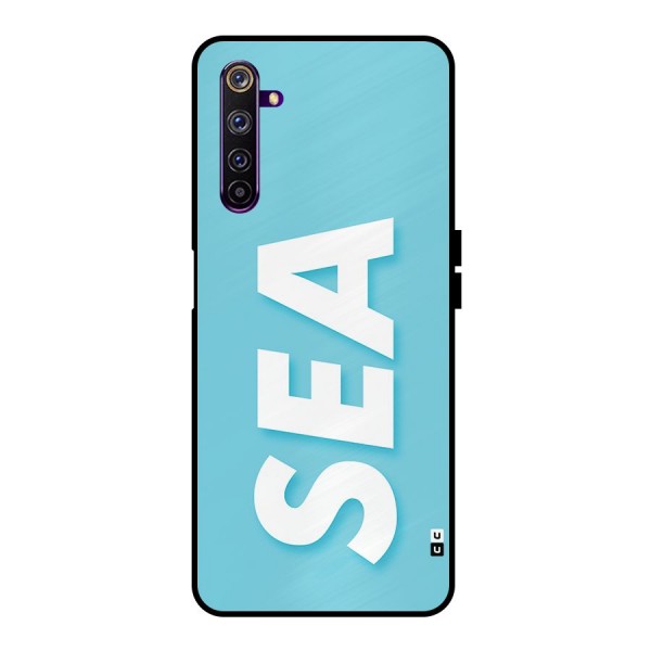 Aqua Sea Metal Back Case for Realme 6 Pro