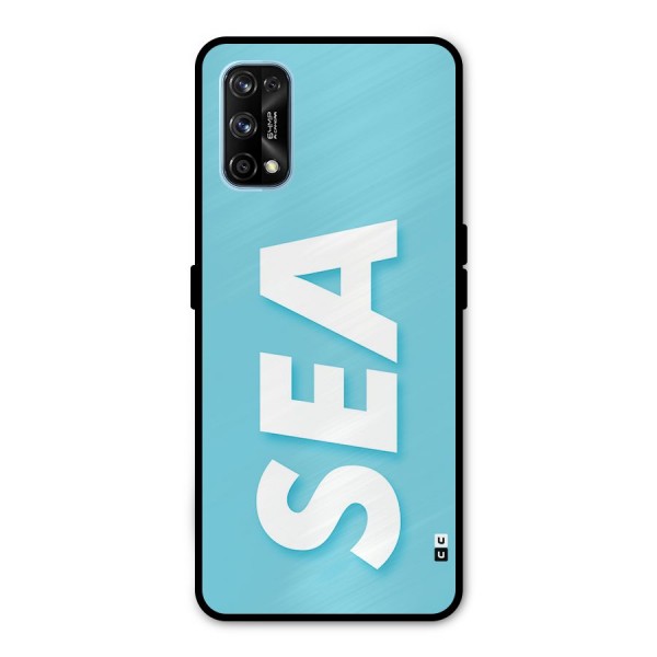 Aqua Sea Metal Back Case for Realme 7 Pro