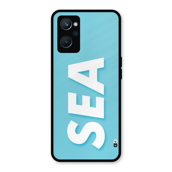 Aqua Sea Metal Back Case for Realme 9i