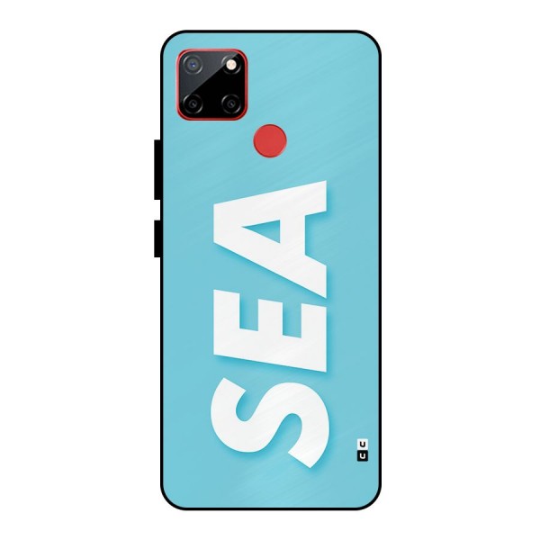 Aqua Sea Metal Back Case for Realme C12