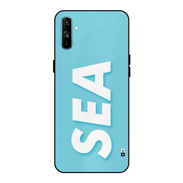 Aqua Sea Metal Back Case for Realme C3