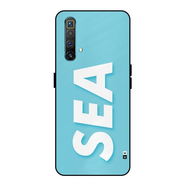 Aqua Sea Metal Back Case for Realme X3