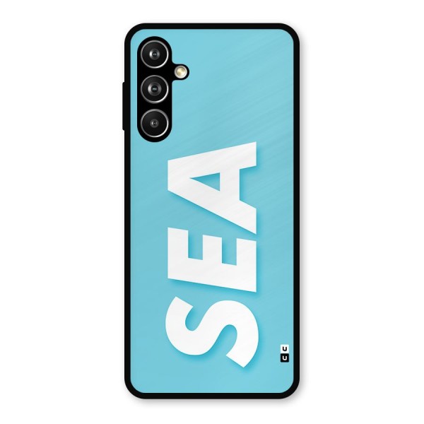 Aqua Sea Metal Back Case for Samsung Galaxy M54