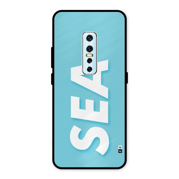 Aqua Sea Metal Back Case for Vivo V17 Pro