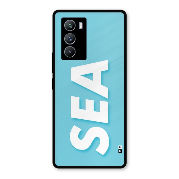 Aqua Sea Metal Back Case for iQOO 9 SE