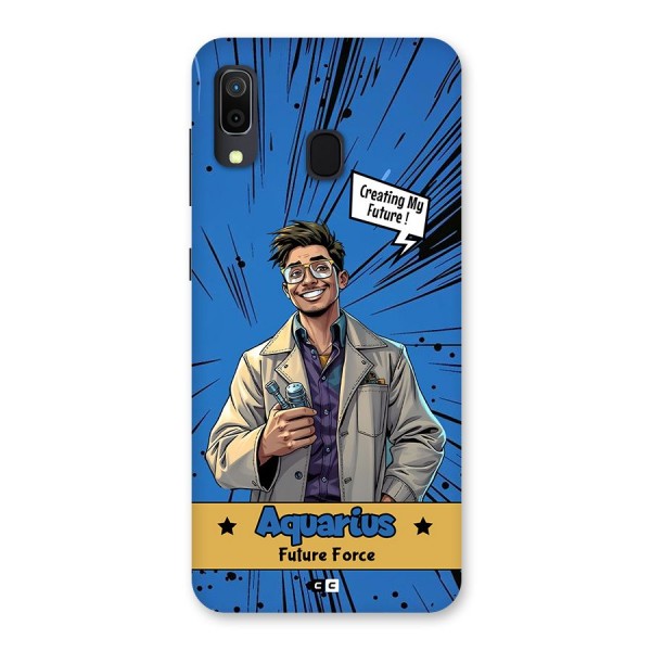 Aquarius Force Back Case for Galaxy A20