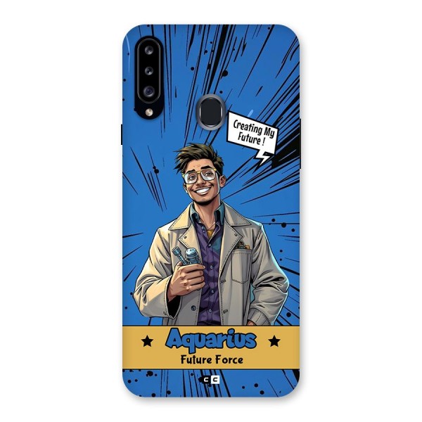 Aquarius Force Back Case for Galaxy A20s