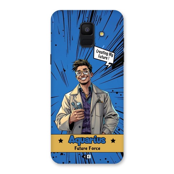 Aquarius Force Back Case for Galaxy A6 (2018)