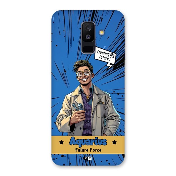 Aquarius Force Back Case for Galaxy A6 Plus