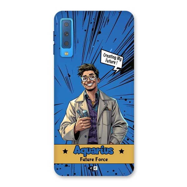 Aquarius Force Back Case for Galaxy A7 (2018)