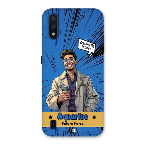 Aquarius Force Back Case for Galaxy M01