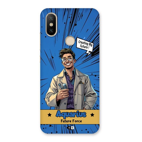 Aquarius Force Back Case for Mi A2