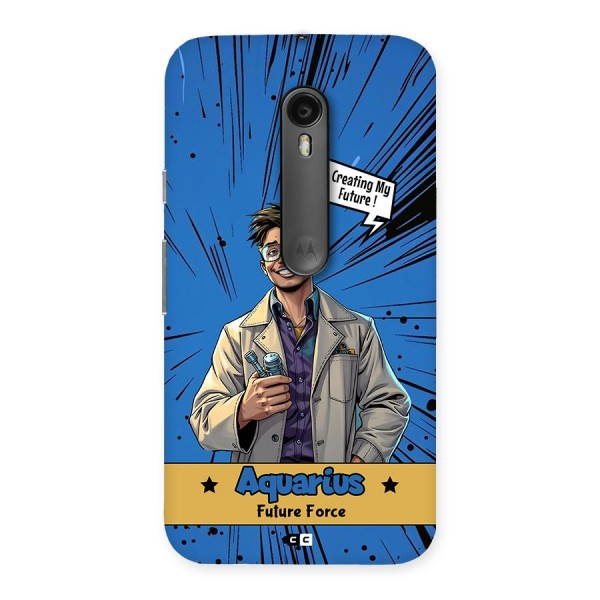 Aquarius Force Back Case for Moto G3