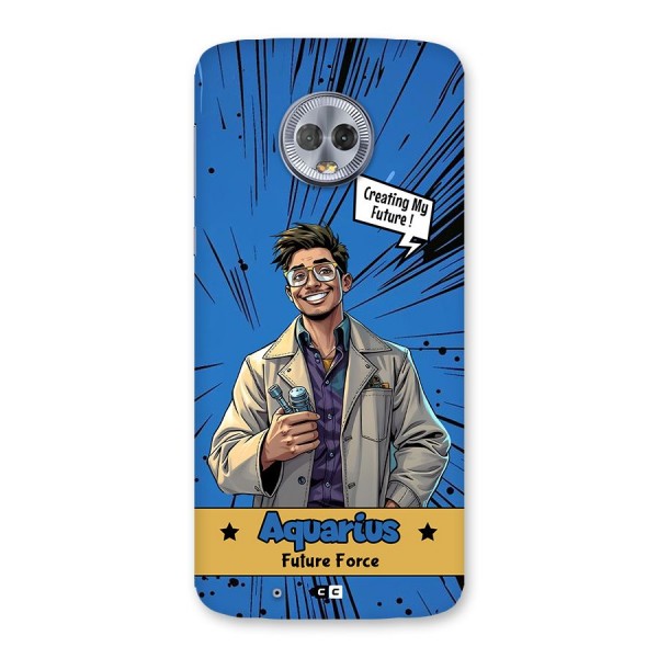 Aquarius Force Back Case for Moto G6