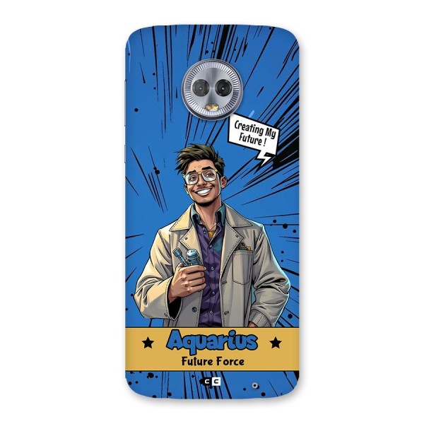 Aquarius Force Back Case for Moto G6 Plus