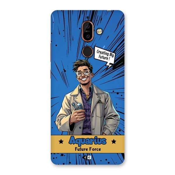 Aquarius Force Back Case for Nokia 7 Plus