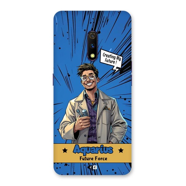 Aquarius Force Back Case for Realme X