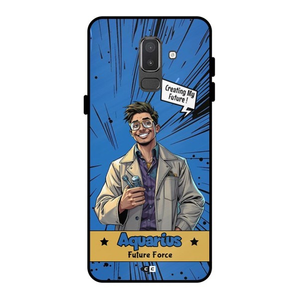 Aquarius Force Metal Back Case for Galaxy On8 (2018)