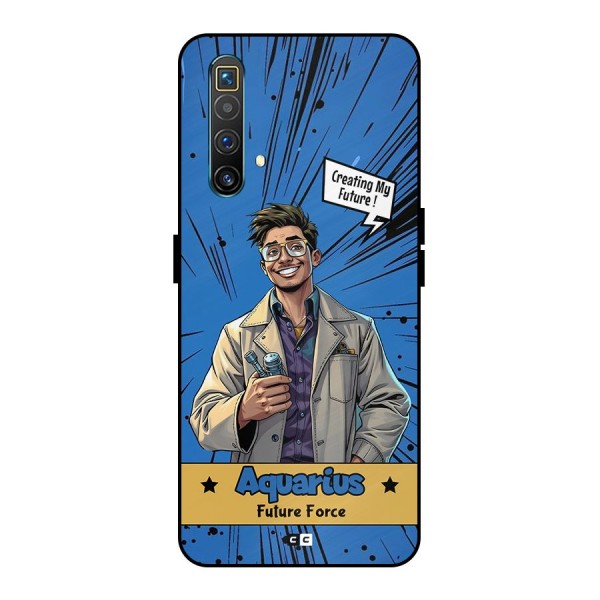 Aquarius Force Metal Back Case for Realme X3