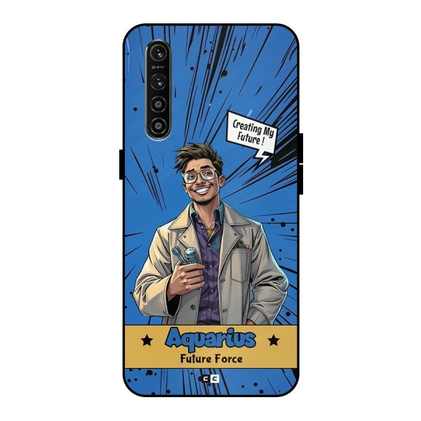 Aquarius Force Metal Back Case for Realme XT