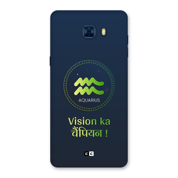 Aquarius Vision Back Case for Galaxy C7 Pro